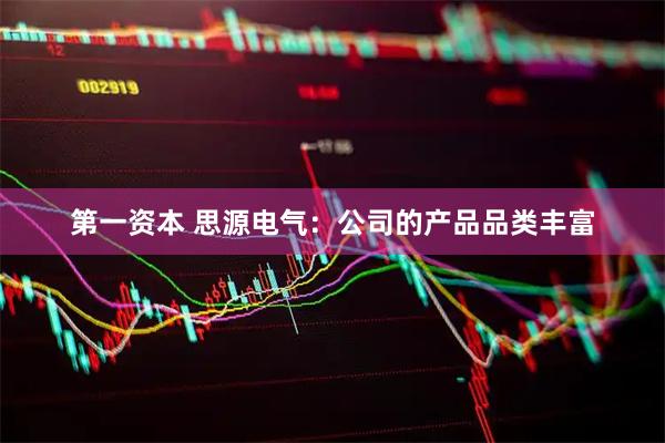 第一资本 思源电气：公司的产品品类丰富
